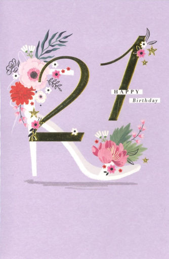 Picture of 21ST BIRTHDAY CARD